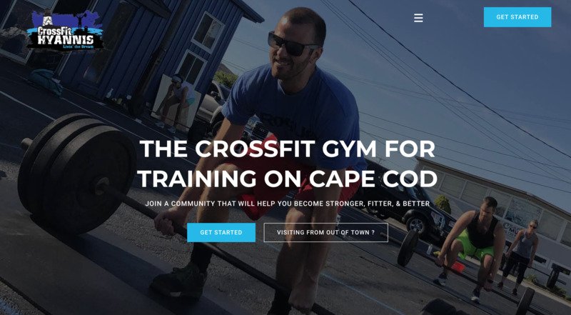 CrossFit Hyannis storybrand website example